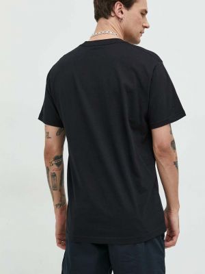Bavlněné tričko s potiskem Dc černé