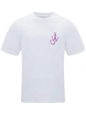 T-shirt en coton Jw Anderson blanc