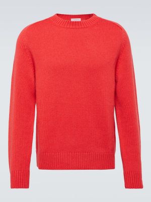 Jersey de cachemir de tela jersey con estampado de cachemira Gabriela Hearst rojo