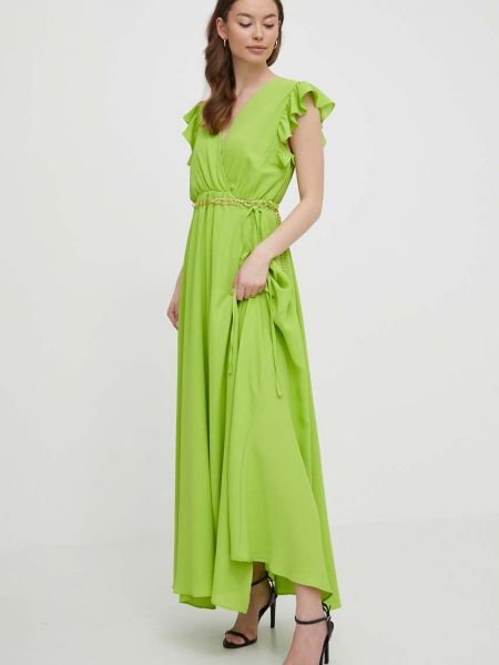 Sukienka długa Artigli zielona