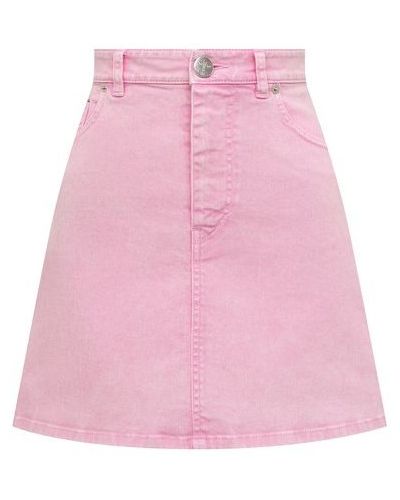 Джинсовая юбка Vivetta, розовая