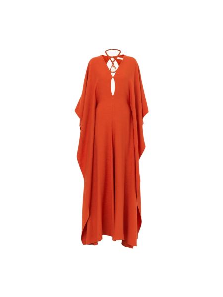Robe longue Chloé orange
