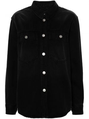 Дънкова риза Isabel Marant черно