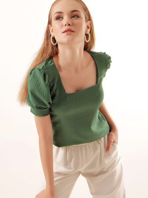 Блуза Bigdart зелена