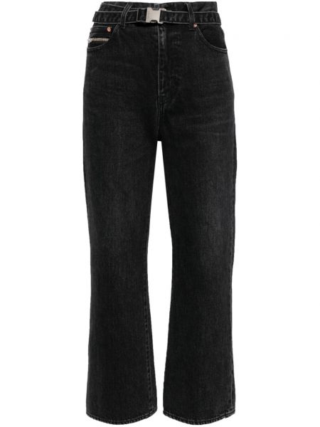 Jeans 7/8 Sacai sort