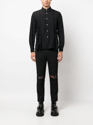 Košile s oděrkami Black Comme Des Garçons černá