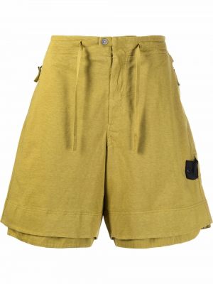 Bomull bermudashorts Stone Island Shadow Project grønn