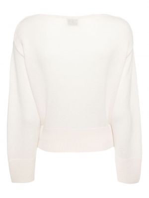 Pull large Forte Forte blanc