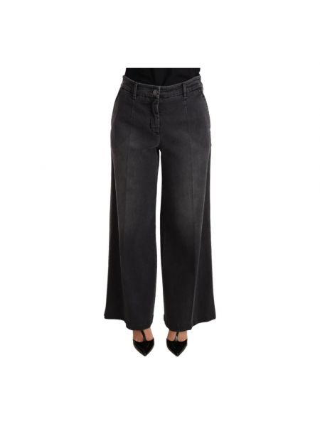 Jeansy relaxed fit Dolce And Gabbana szare