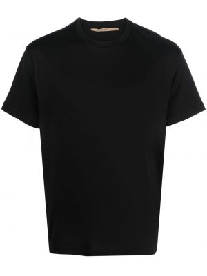 Bombažna majica Nuur črna