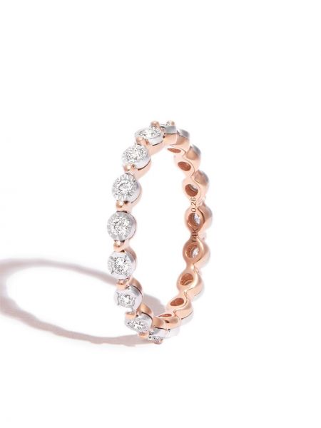 Z růžového zlata prsten Dana Rebecca Designs