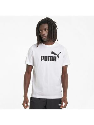 Camiseta de manga larga manga larga Puma blanco