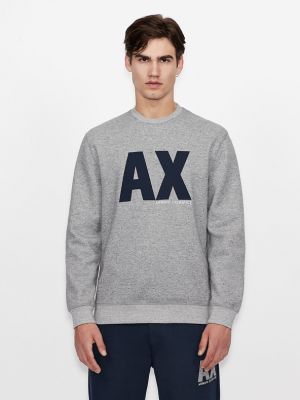 Sweatshirt Armani Exchange grau