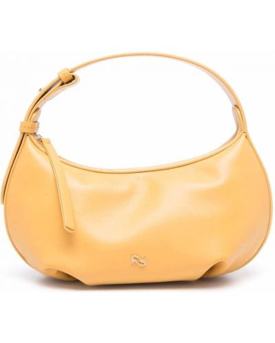 Τσάντα shopper Yuzefi κίτρινο