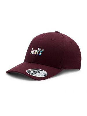 Kepurė su snapeliu Levi's® violetinė