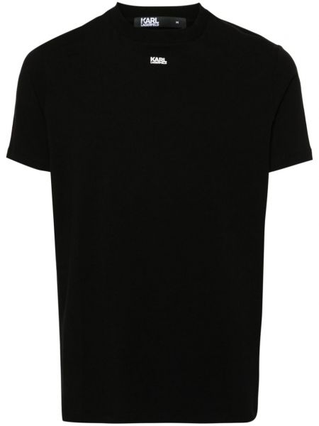 T-krekls Karl Lagerfeld melns