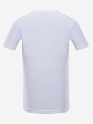Bavlněné tričko Alpine Pro bílé