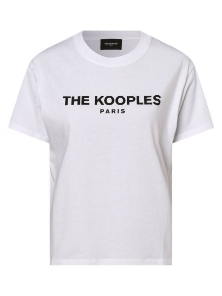 T-shirt The Kooples, biały