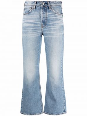 Høy midje jeans 7/8 Rag & Bone blå