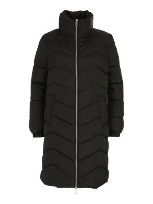 Žieminis paltas Vero Moda Petite juoda