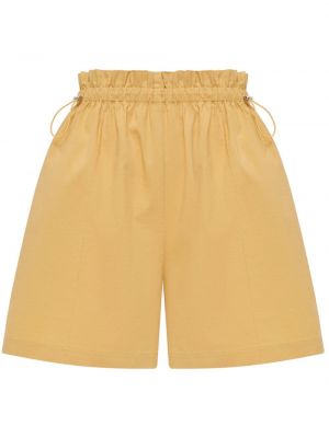 Shorts di jeans 12 Storeez giallo