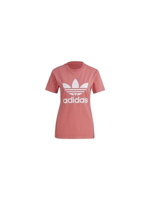 Tričko s krátkými rukávy Adidas růžové