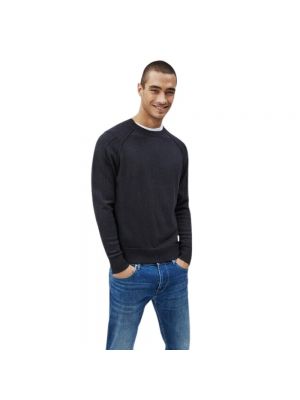 Sweter z okrągłym dekoltem Pepe Jeans niebieski