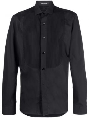 Bavlněná košile Philipp Plein černá