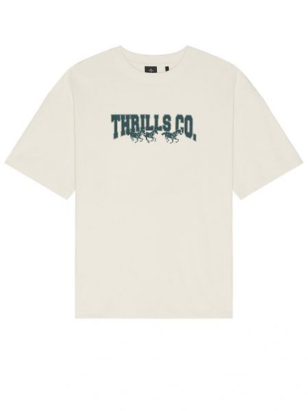 T-shirt Thrills blanc
