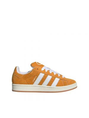 Chaussures de ville en cuir Adidas Originals orange