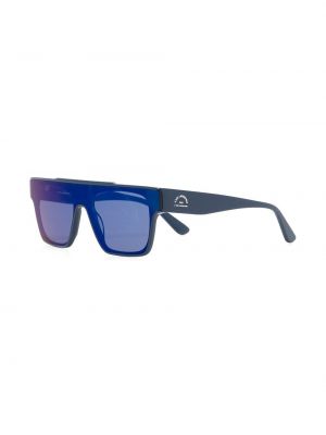 Sonnenbrille mit print Karl Lagerfeld blau