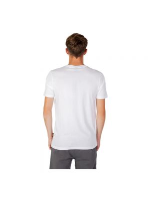 Koszulka z nadrukiem Hugo Boss biała