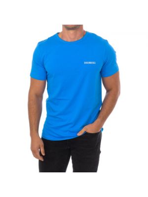 Koszulka z krótkim rękawem Bikkembergs niebieska