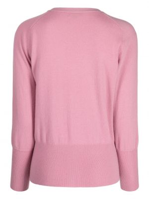 Cardigan en tricot à col v N.peal rose
