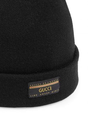 Kepurė Gucci juoda