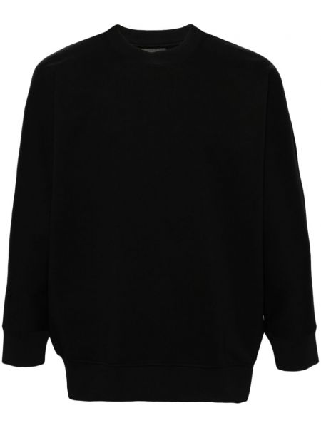 Jersey sweatshirt mit stickerei Emporio Armani schwarz