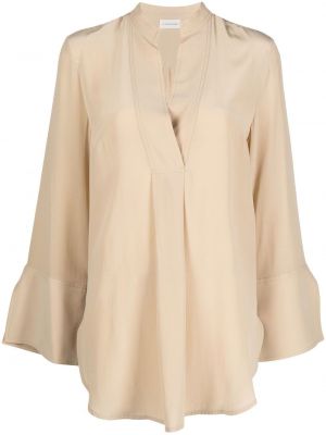 Silke krage bluse By Malene Birger