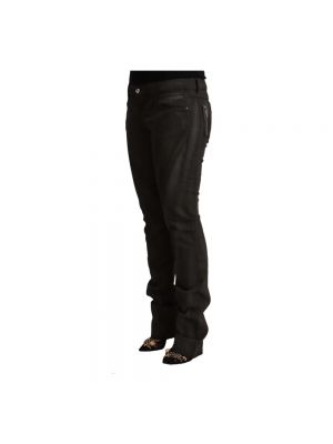 Pantalones skinny de algodón Costume National negro