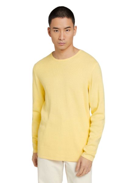 Пуловер Tom Tailor Denim желтый