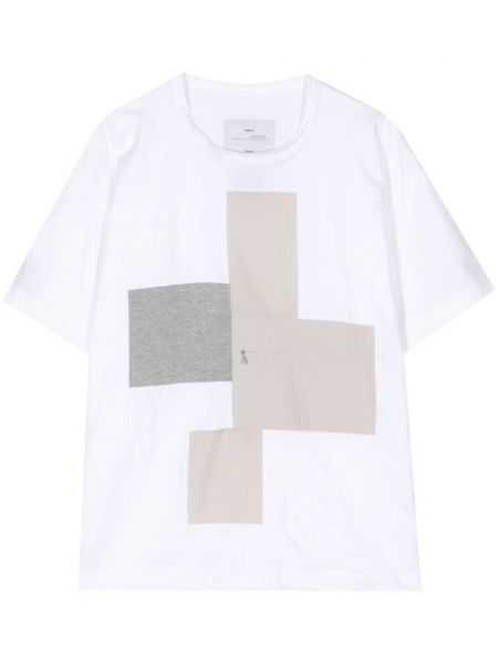 Kokvilnas t-krekls ar kabatām Fumito Ganryu