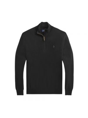 Sweter z wełny merino Polo Ralph Lauren czarny
