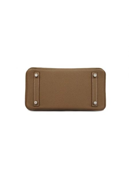Bolsa de cuero Hermès Vintage marrón