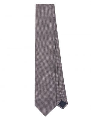 Bodkovaná hodvábna kravata Corneliani