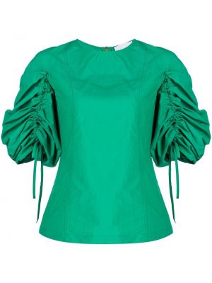 Блуза Erika Cavallini зелено