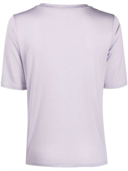 Kokvilnas t-krekls Filippa K violets