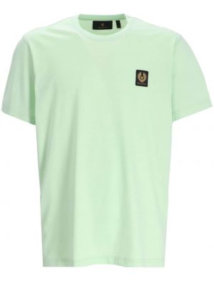 Памучна риза Belstaff зелено