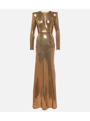 Μάξι φόρεμα Alex Perry χρυσό