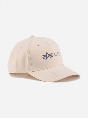 Καπέλο Alpha Industries μπεζ