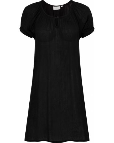 Φόρεμα με κεχριμπάρι Kaffe μαύρο