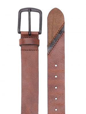 Cinturón de cuero Diesel marrón
